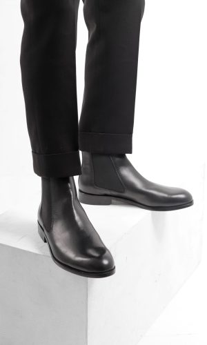 Obsidian | Black Chelsea Boot