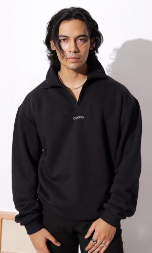 Dalí | Zip-Neck Sweatshirt