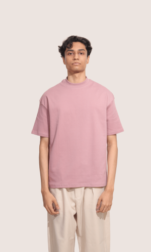 Walt | Pink Unisex Oversized Tee
