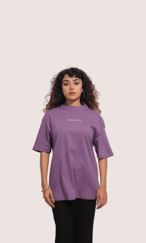 Syre | Purple Unisex Oversized Tee