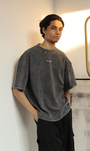 Temi | Acid Wash Unisex Oversized Tee